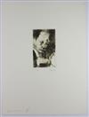 JACK LEVINE Group of 10 etchings.